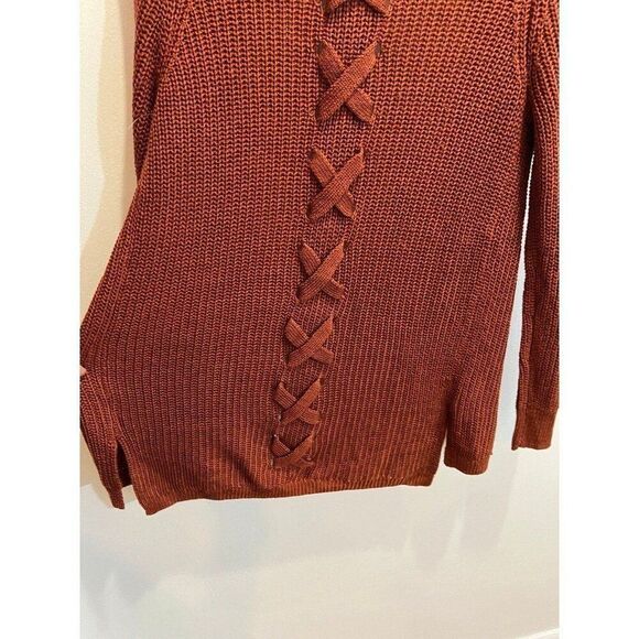 Pinque Women Fall Chic Jamelya Back Detail Cardigan Coquette Feminine Sweater - Picture 6 of 8